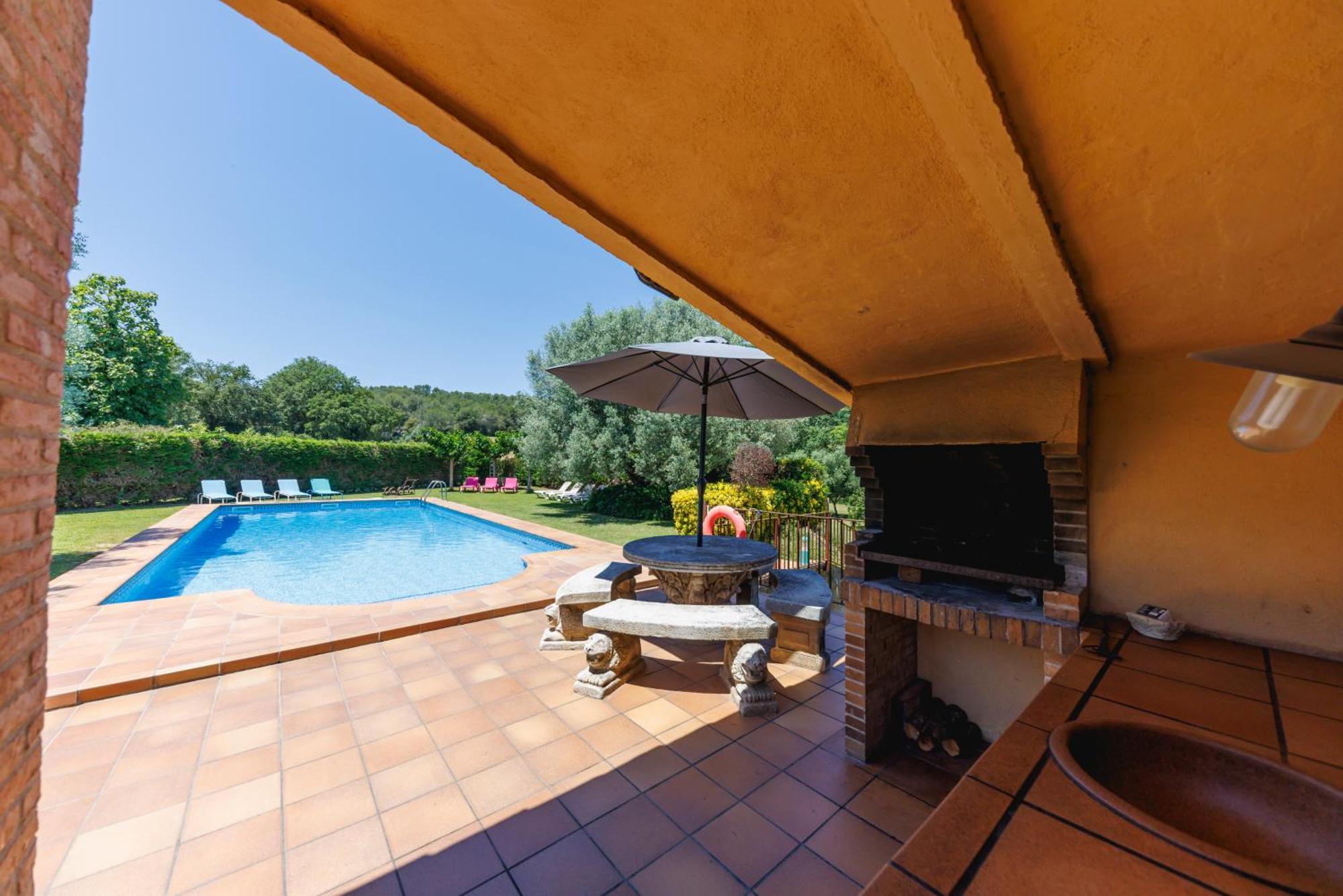 Turisme Rural - Mas Vila - Monells La Bisbal d'Emporda ภายนอก รูปภาพ