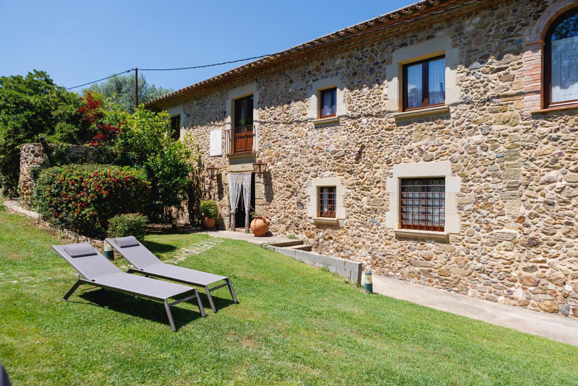 Turisme Rural - Mas Vila - Monells La Bisbal d'Emporda ภายนอก รูปภาพ