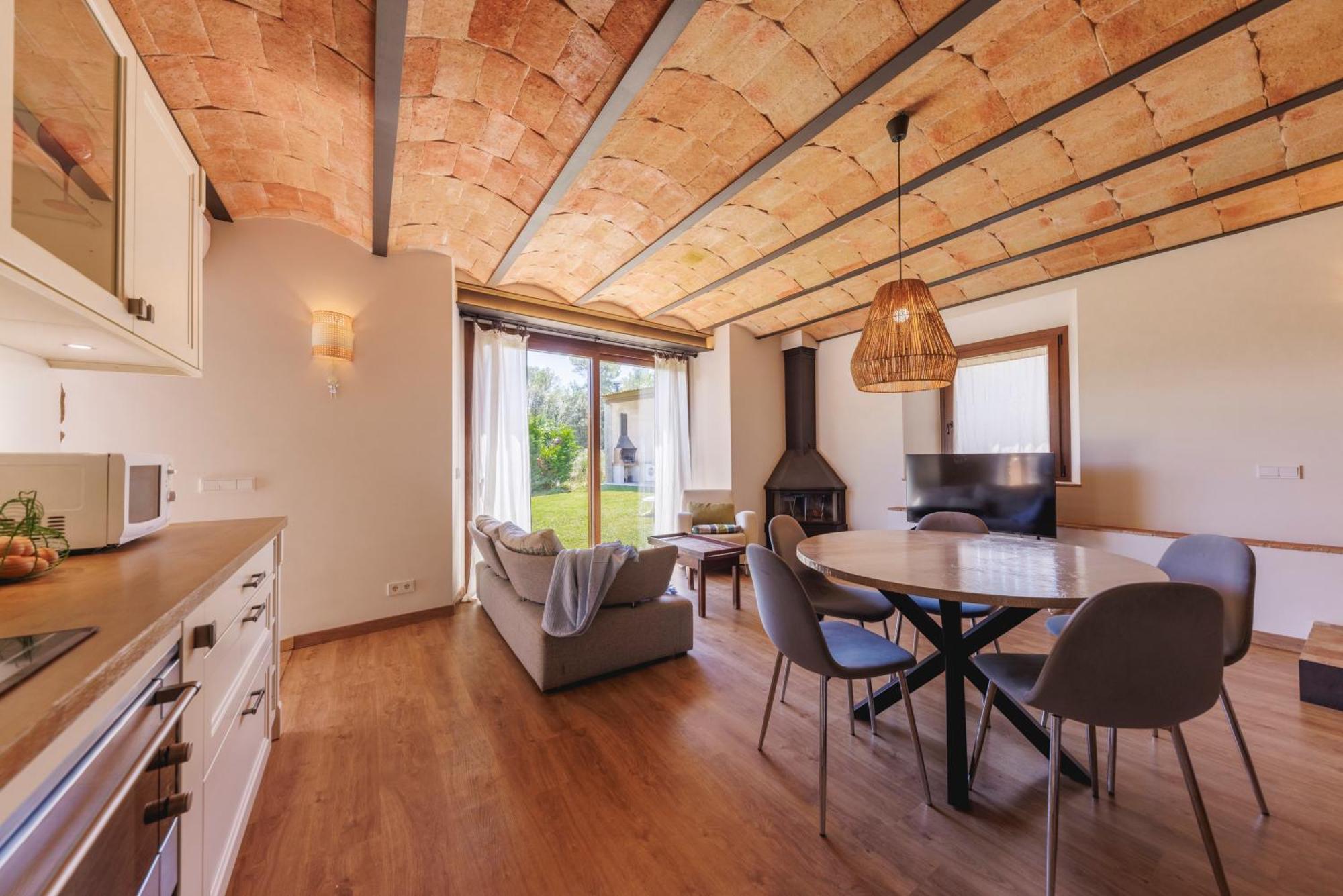 Turisme Rural - Mas Vila - Monells La Bisbal d'Emporda ภายนอก รูปภาพ