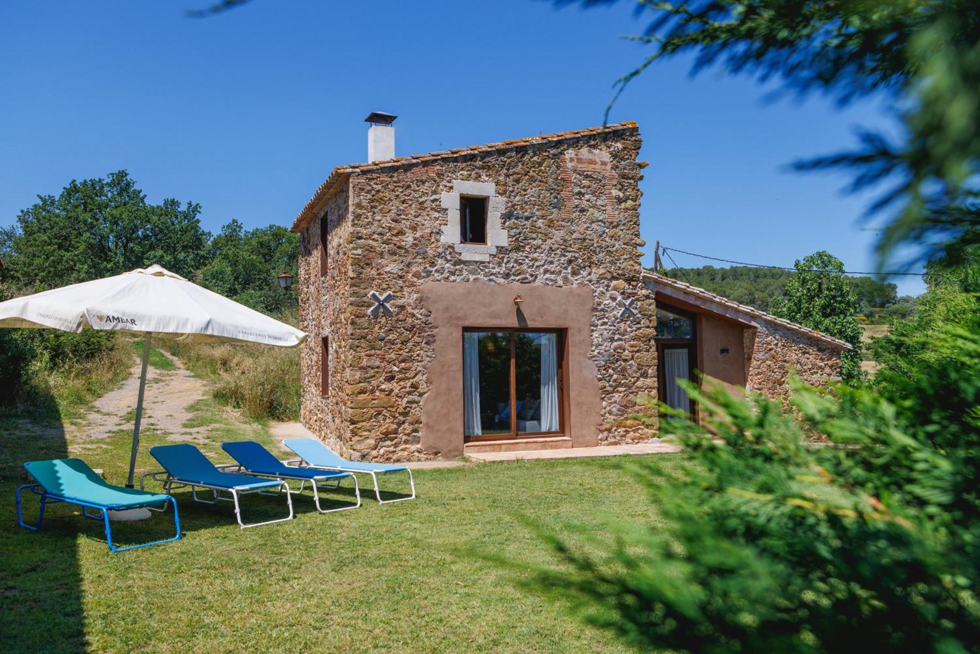 Turisme Rural - Mas Vila - Monells La Bisbal d'Emporda ภายนอก รูปภาพ