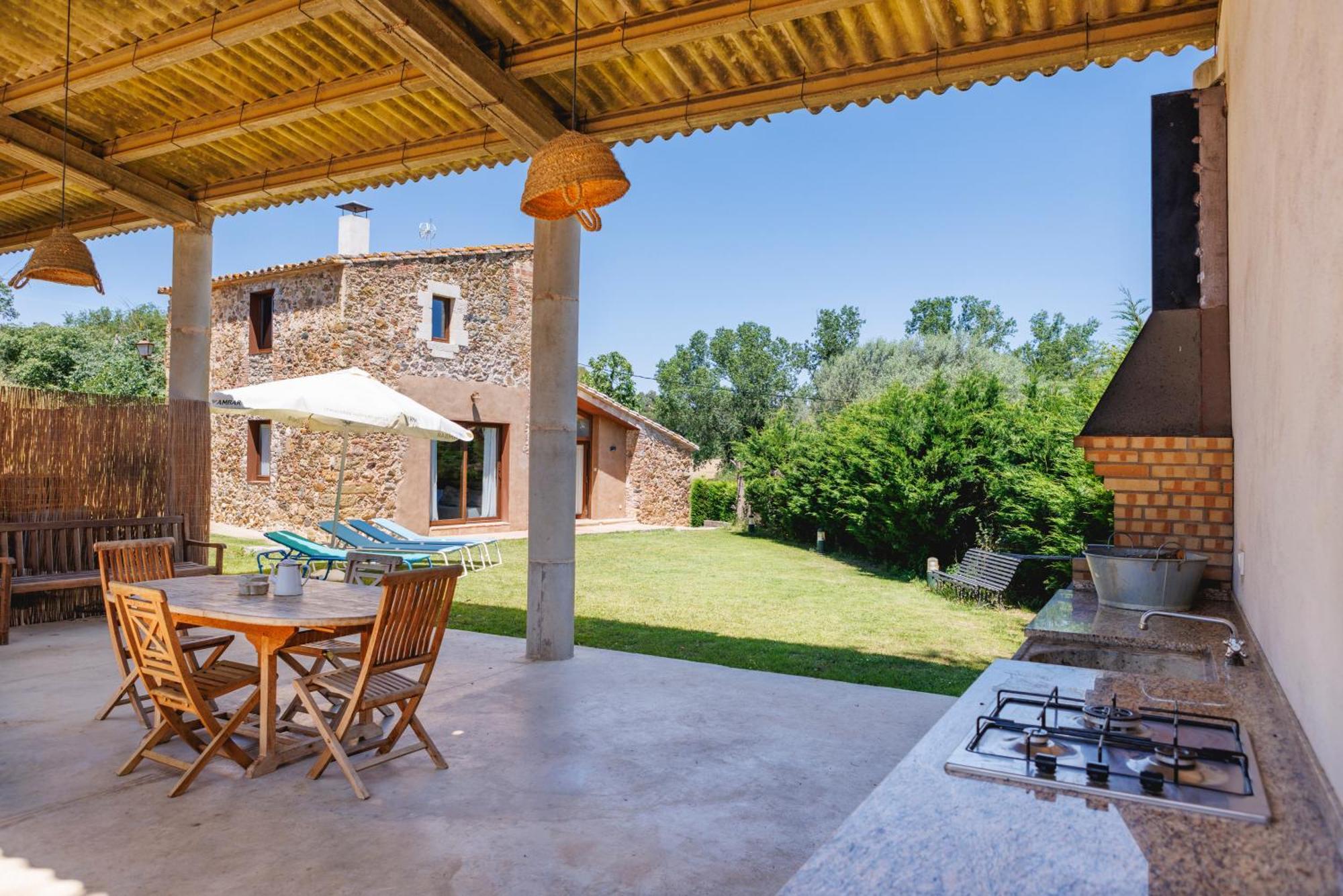 Turisme Rural - Mas Vila - Monells La Bisbal d'Emporda ภายนอก รูปภาพ