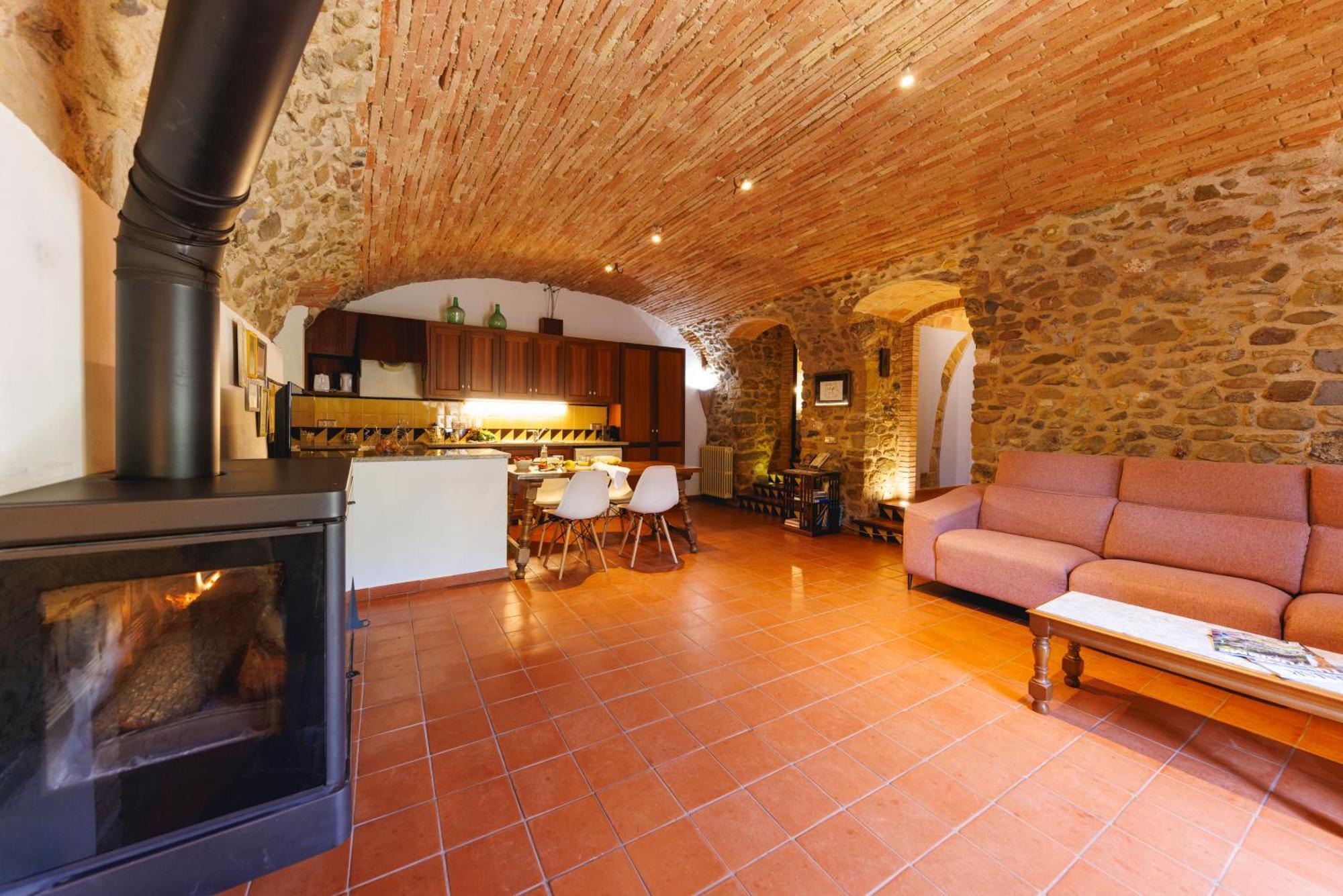 Turisme Rural - Mas Vila - Monells La Bisbal d'Emporda ภายนอก รูปภาพ