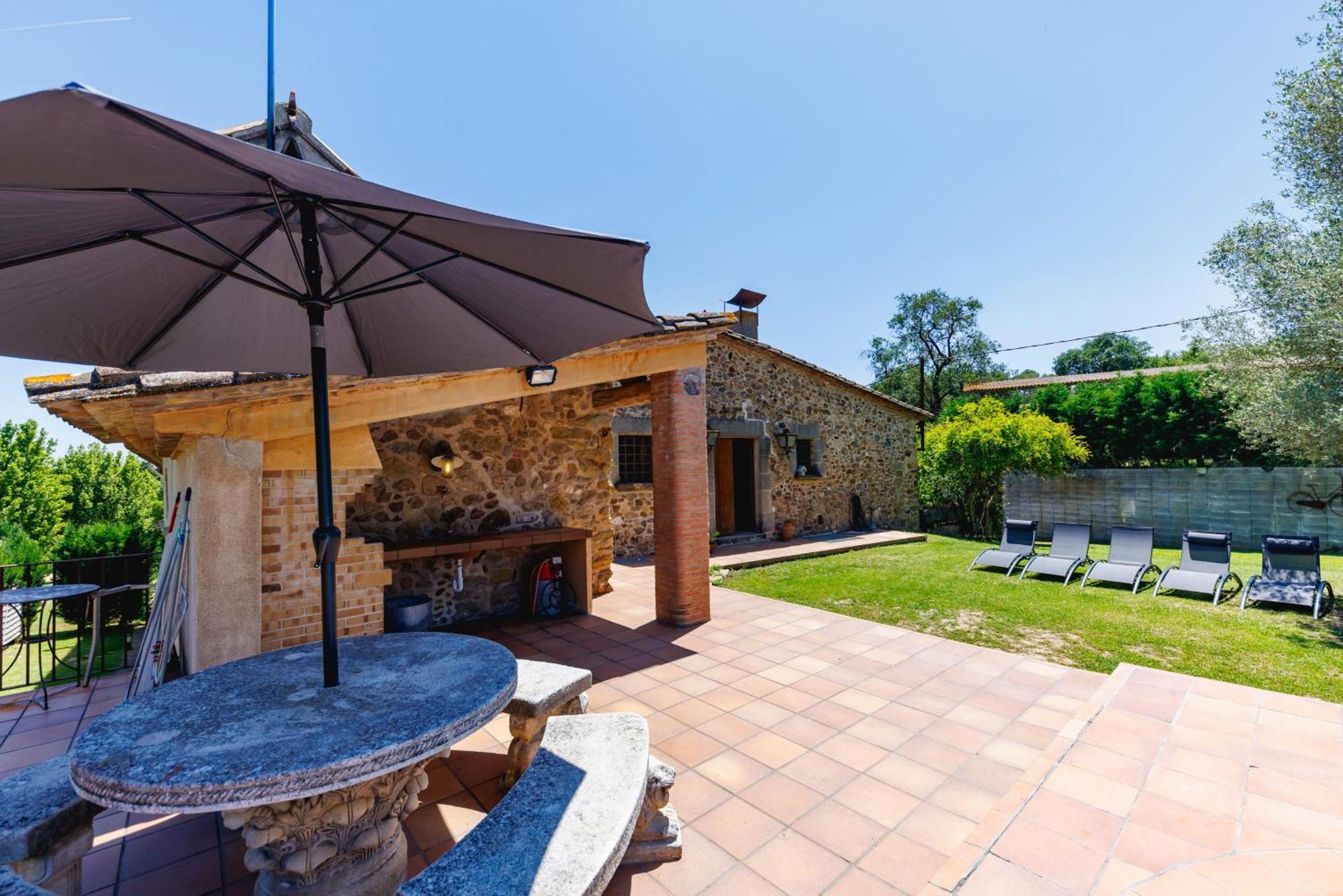 Turisme Rural - Mas Vila - Monells La Bisbal d'Emporda ภายนอก รูปภาพ