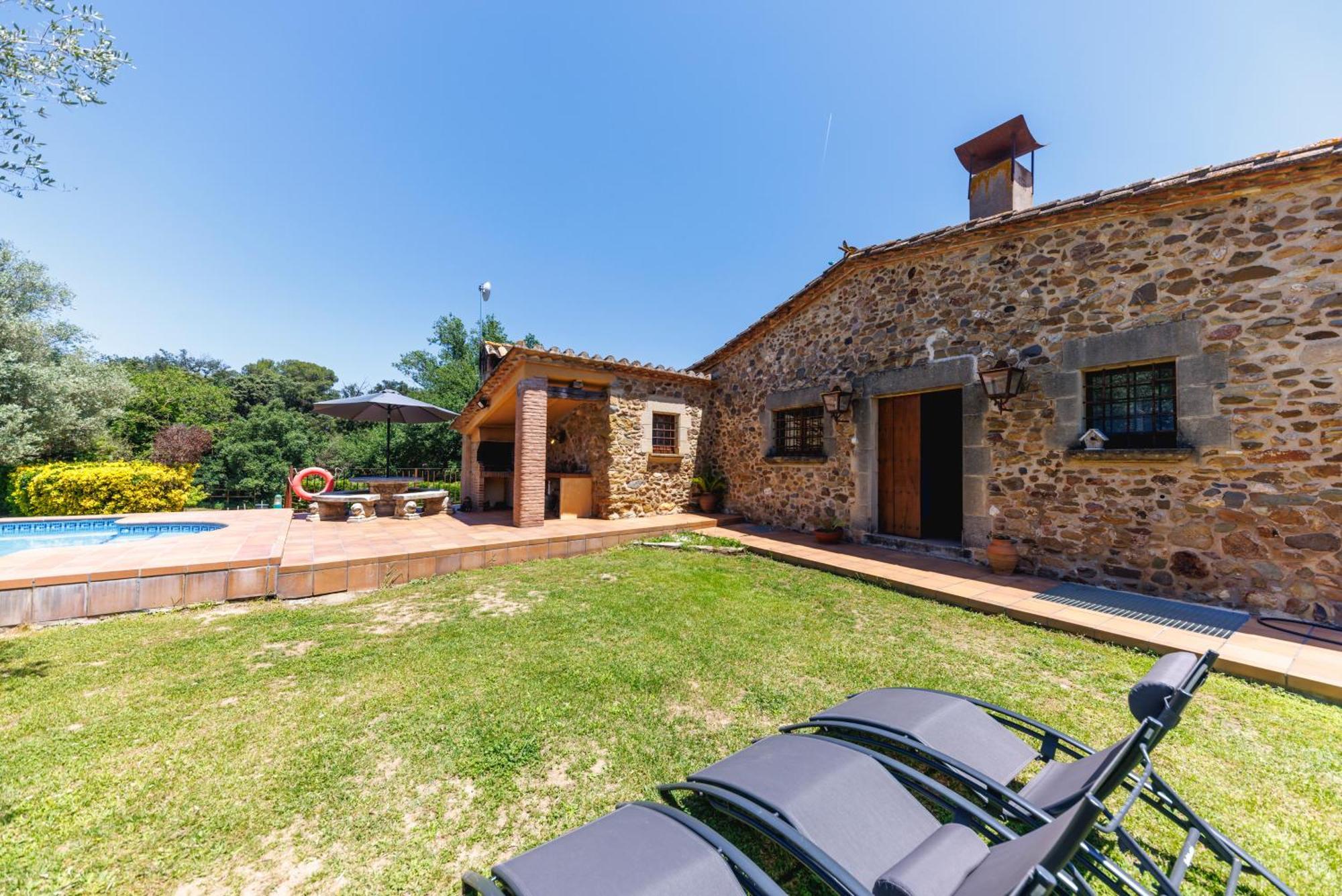 Turisme Rural - Mas Vila - Monells La Bisbal d'Emporda ภายนอก รูปภาพ